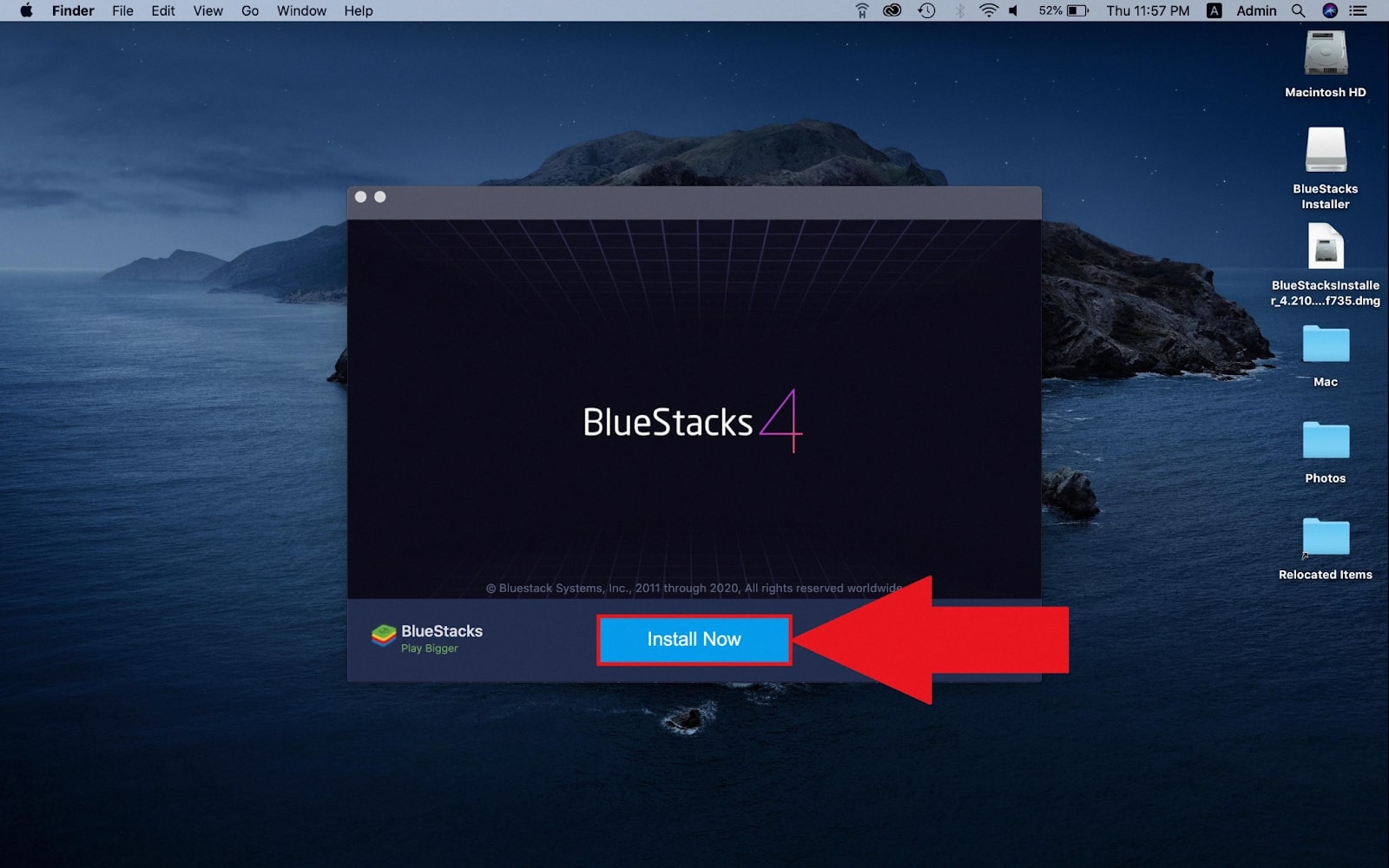 install bluestacks on Mac