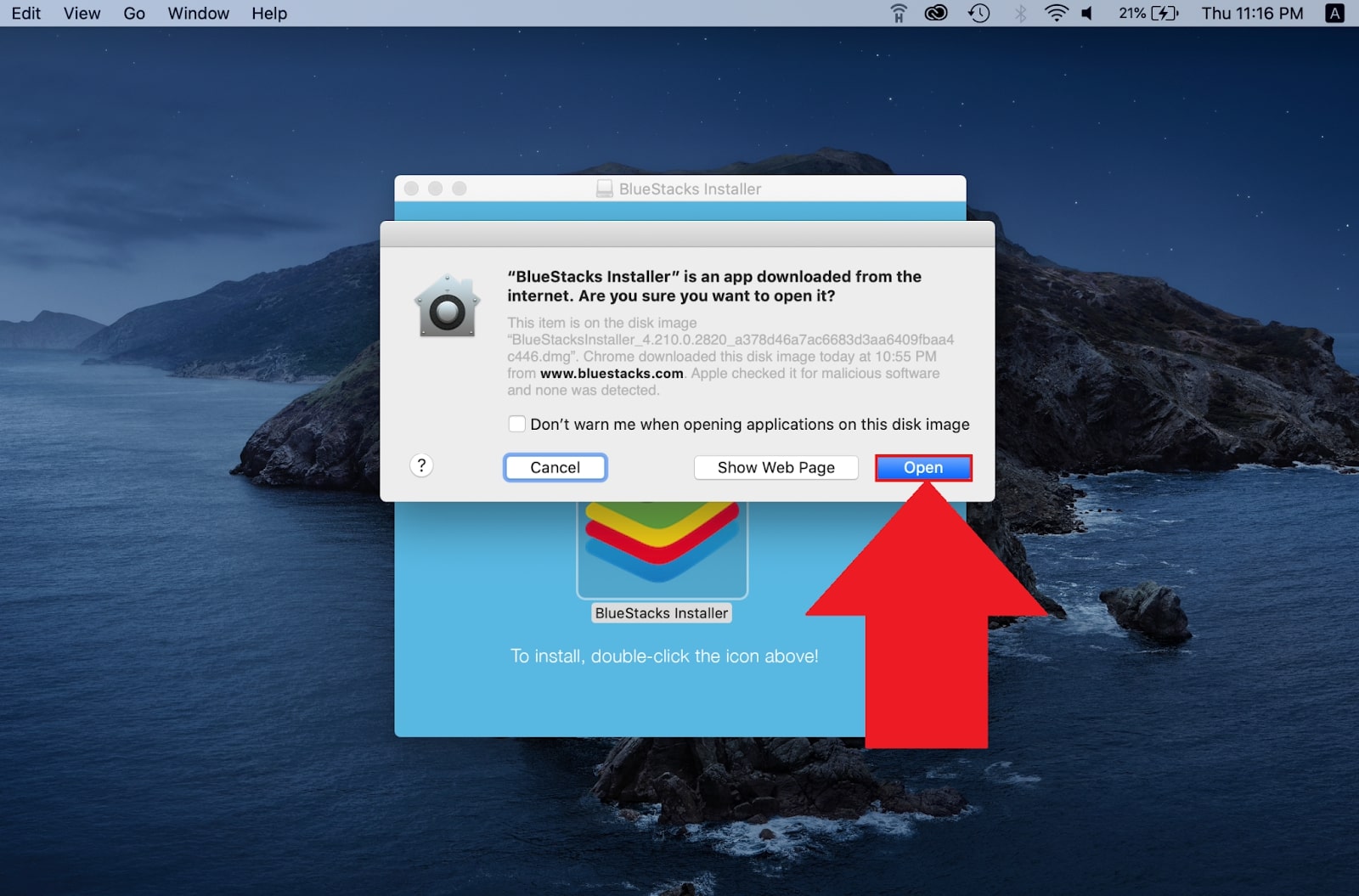 install bluestacks on Mac