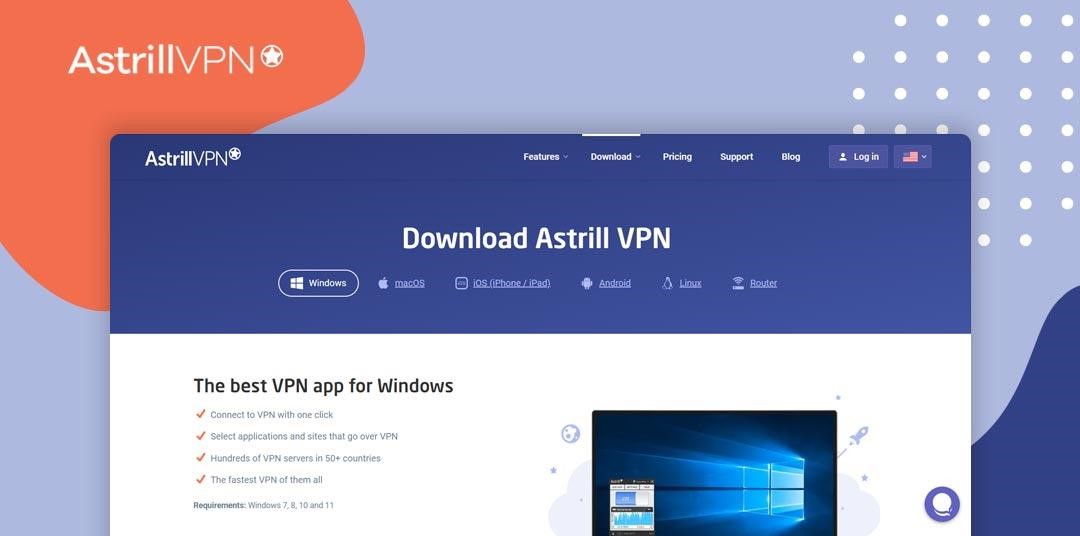 Download and install the VPN app on your device