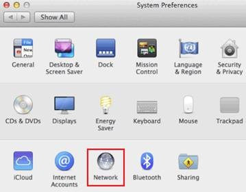 Finding Your Mac's Network Settings