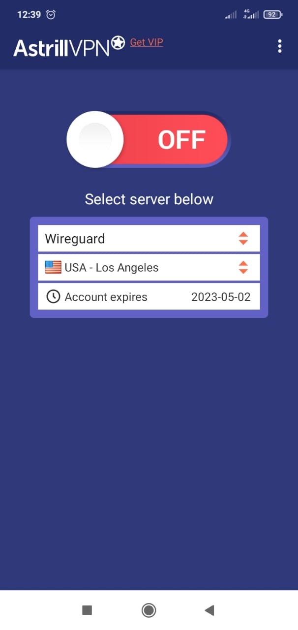 Connect to any server of your choice 