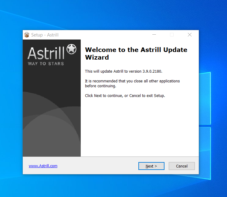 Step 4 – Install Astrill VPN