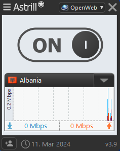 Connect To A Server In Albania and Moldova