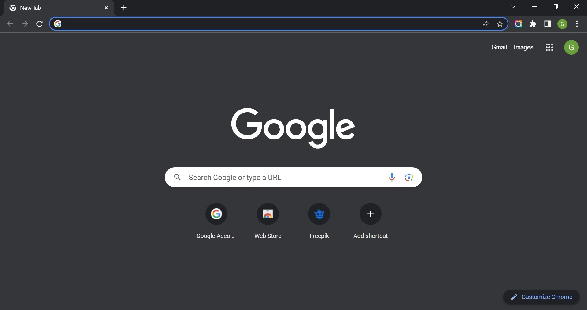 Open Google Chrome