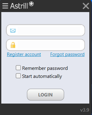 Log In with your credentials