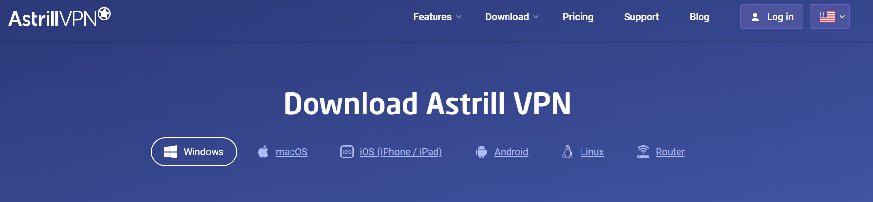 Sign Up for AstrillVPN