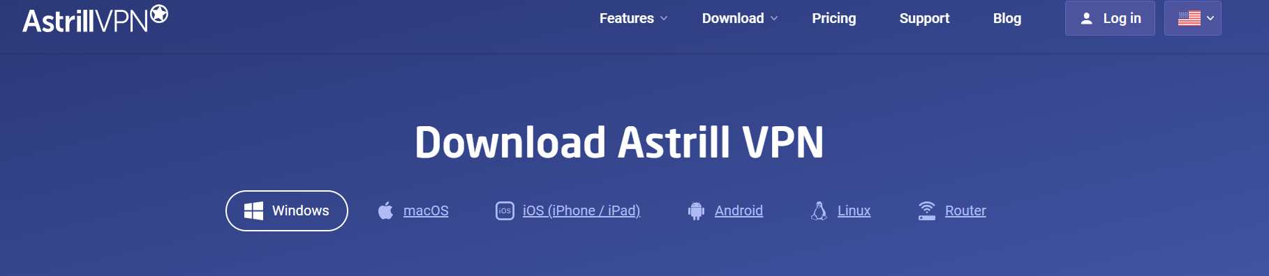 Sign Up for AstrillVPN 