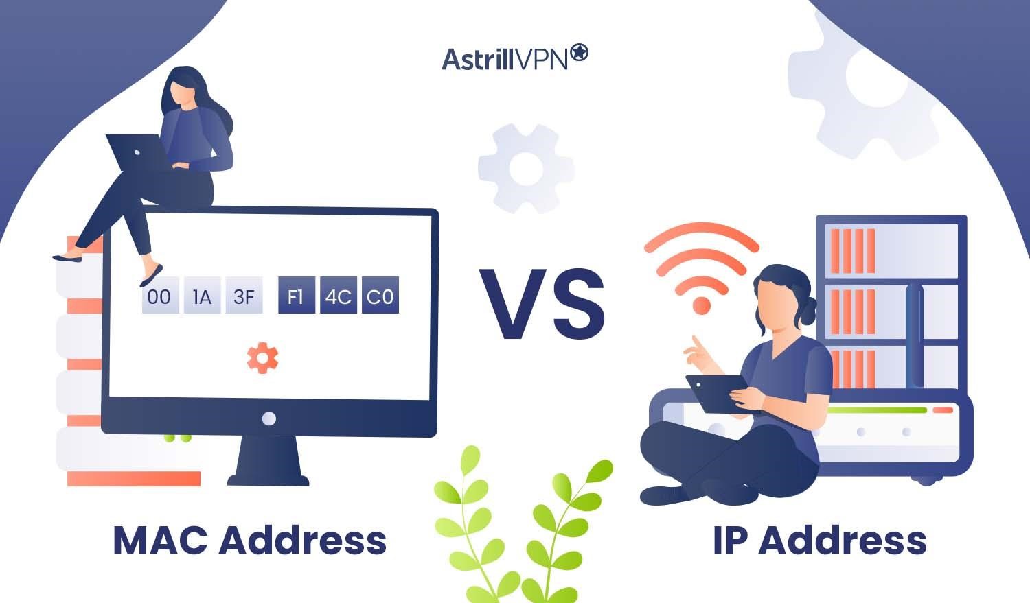 What is the difference between a MAC and an IP address