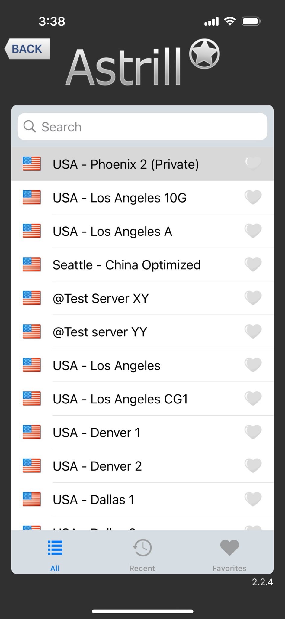 server location closest to your gaming platform’s server