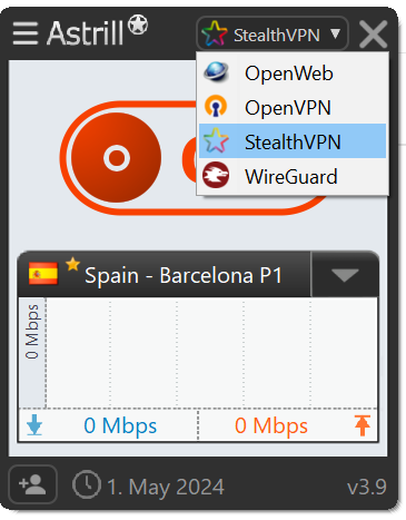 the StealthVPN protocol 