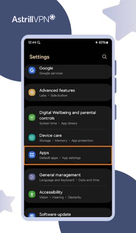 android settings