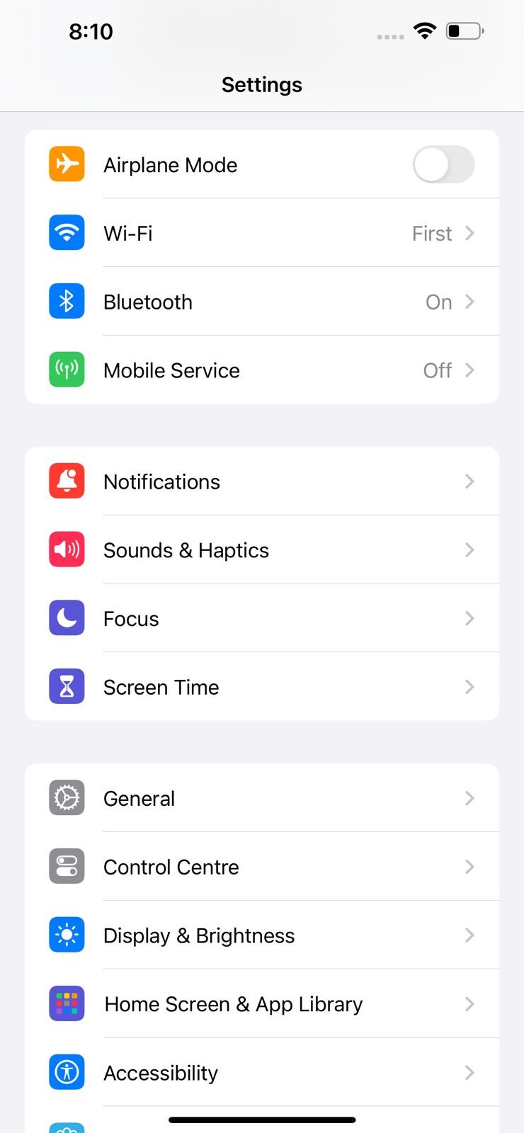 Settings and sеlеct Siri and Sеarch
