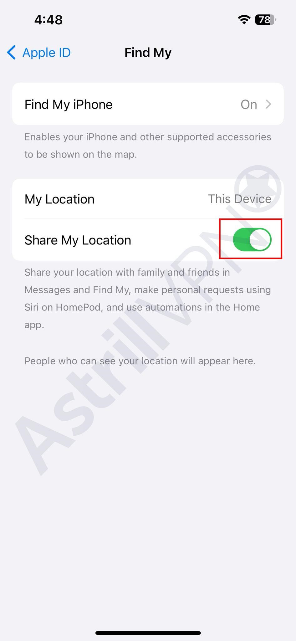 Take your second iPhone and sign in with the same Apple ID