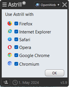 Browsers Configuration