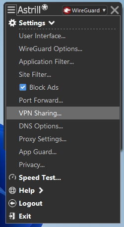 VPN Sharing