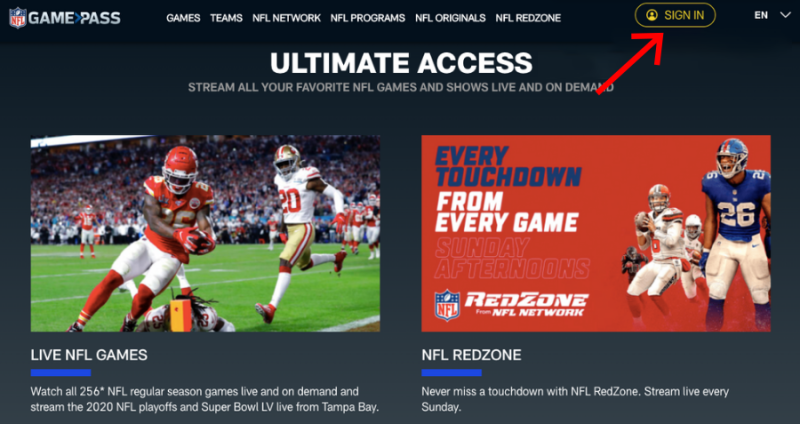 NFL Game Pass