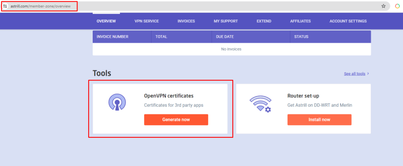 configure OpenVPN connection on Windows 10