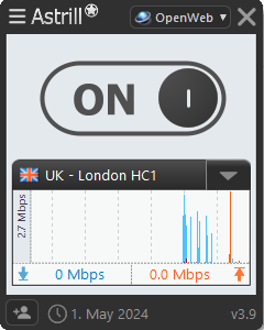 connecting to the UK server