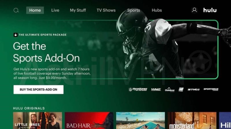 streaming service that offers NFL 