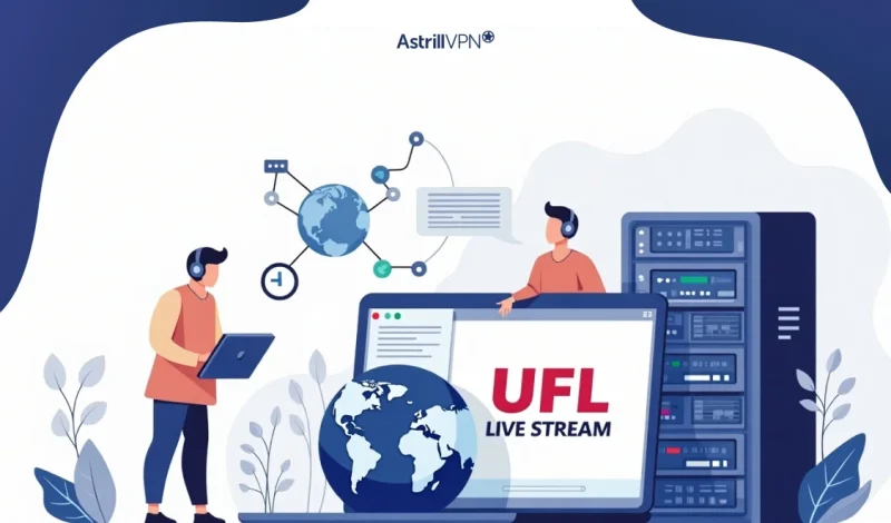 How to watch the UFL Live Streams From Anywhere In The World?