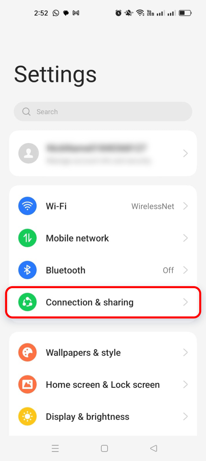 turn off vpn on android device