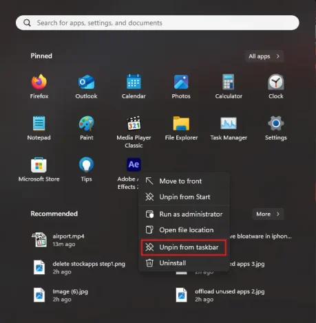 remove bloatware step by step