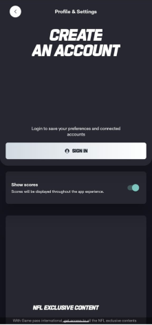 Open the app and log in