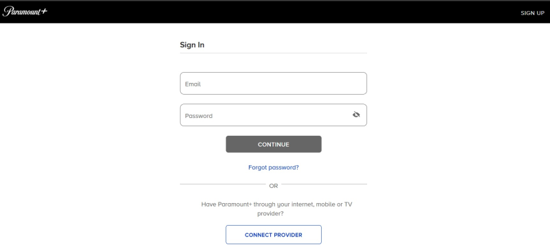enter your login credentials