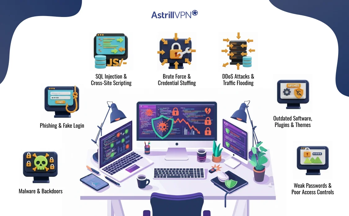 Common Website Security Threats and Vulnerabilities