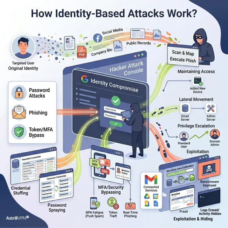How Identity-Based Attacks Work?