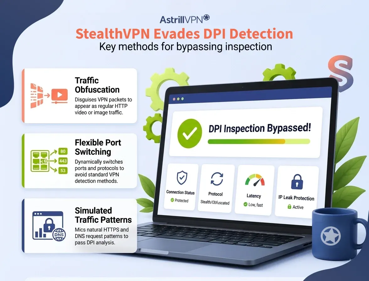 How StealthVPN Evades DPI Detection