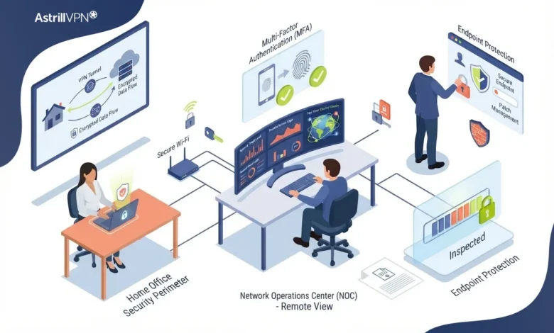 Remote Work Network Security: How to Protect Employees Working From Home?