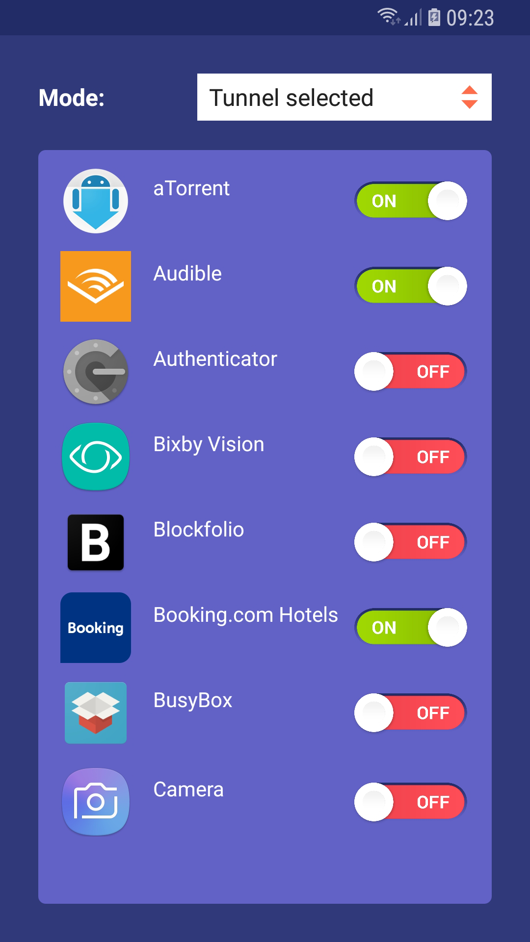 astrill vpn android settings activity