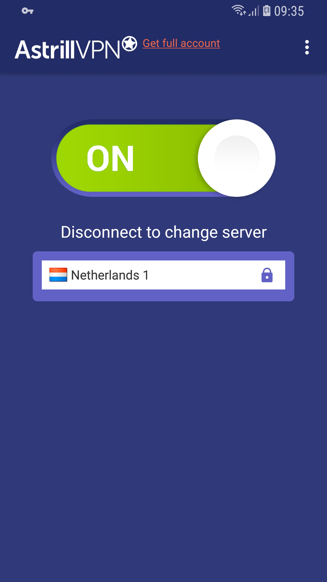 Połącz się z VPN za pomocą jednego kliknięcia