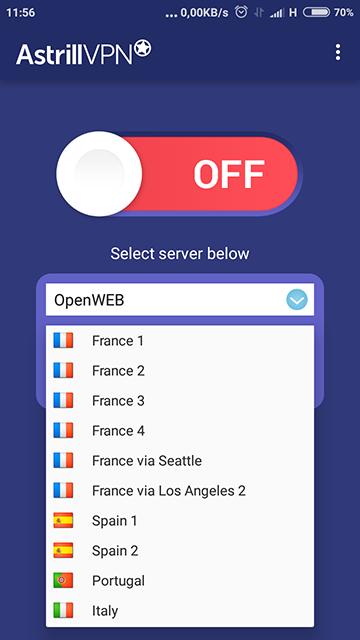astrill app android cannot log in astrill app android cannot log in