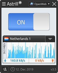 Bir basyş bilen VPN-e birikdiriň