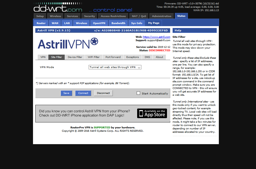 why no updates for astrill app why no updates for astrill app