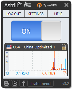 Astrill Openvpn ON