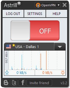 Astrill Openvpn OFF