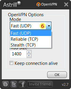 OpenVPN modes